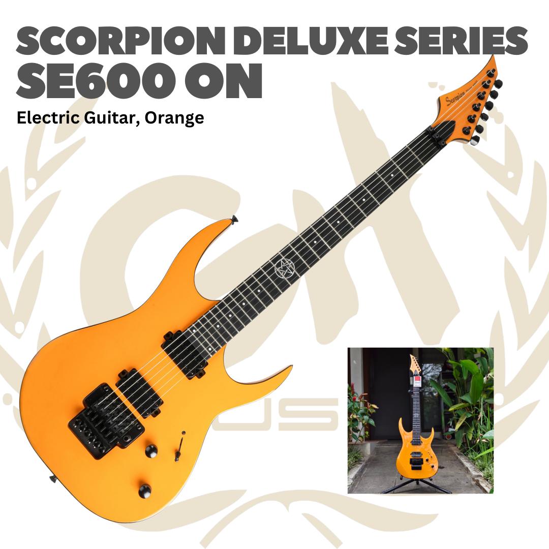 Scorpion SE600 Deluxe Series Updown Model Electric Guitar - Gitar Listrik Elektrik Up Down SE 600 Original Asli