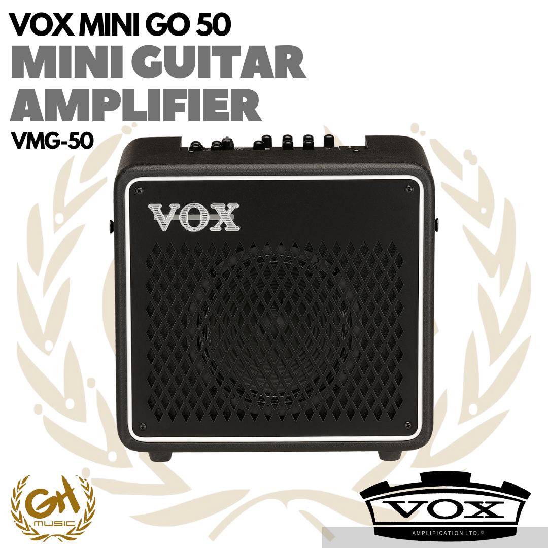 VOX MINI GO 50 - VMG50 PORTABLE GUITAR AMPLIFIER