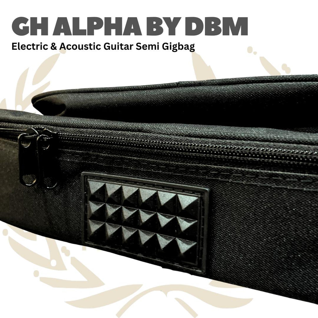 NB GH Alpha Acoustic By DBM Guitar Semi Gigbag - Tas Gitar Akustik Semi Gigbag GH Tas Gitar Klasik Semi Gigbag