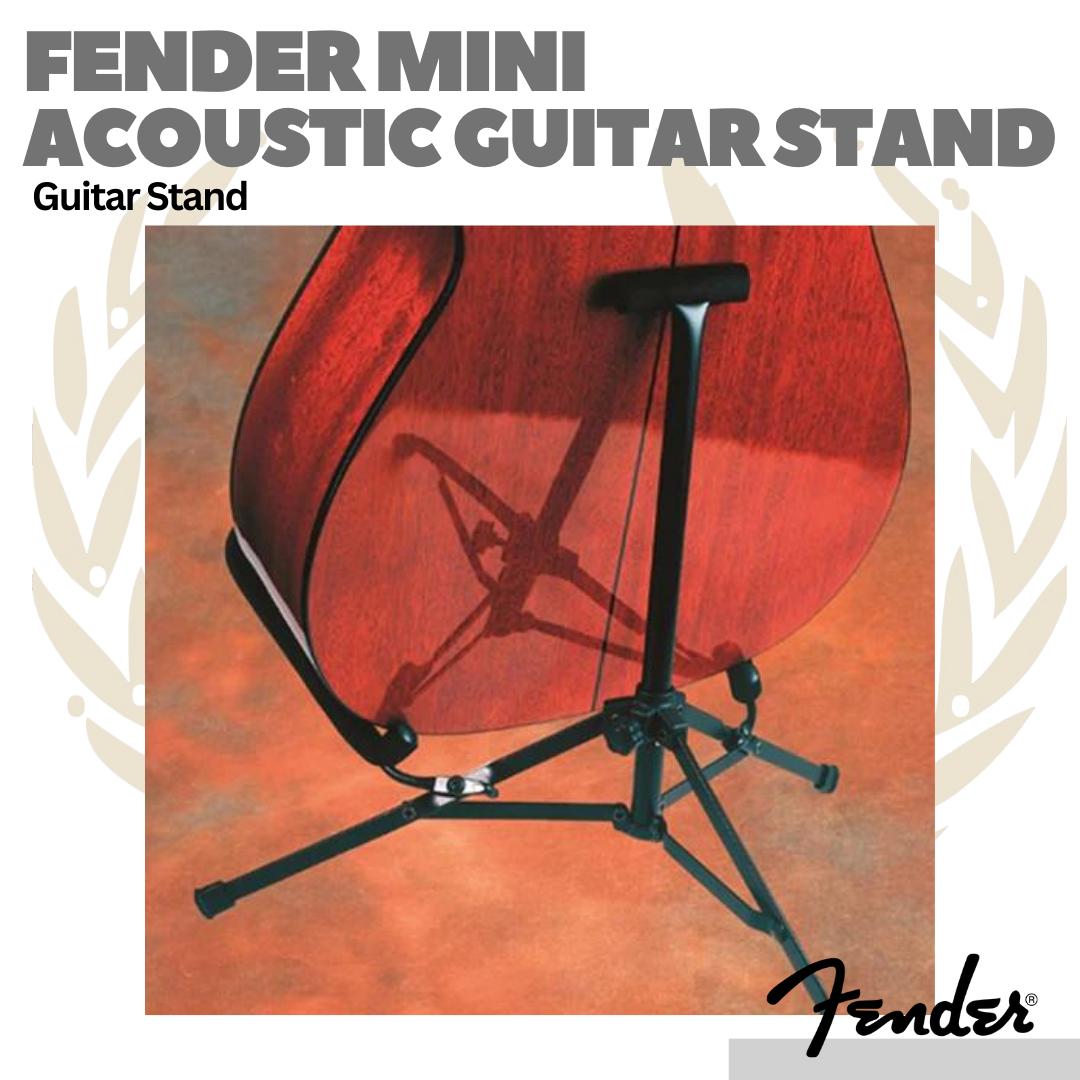 Fender Mini Acoustic Guitar Stand - Stan Gitar Akustik Mini