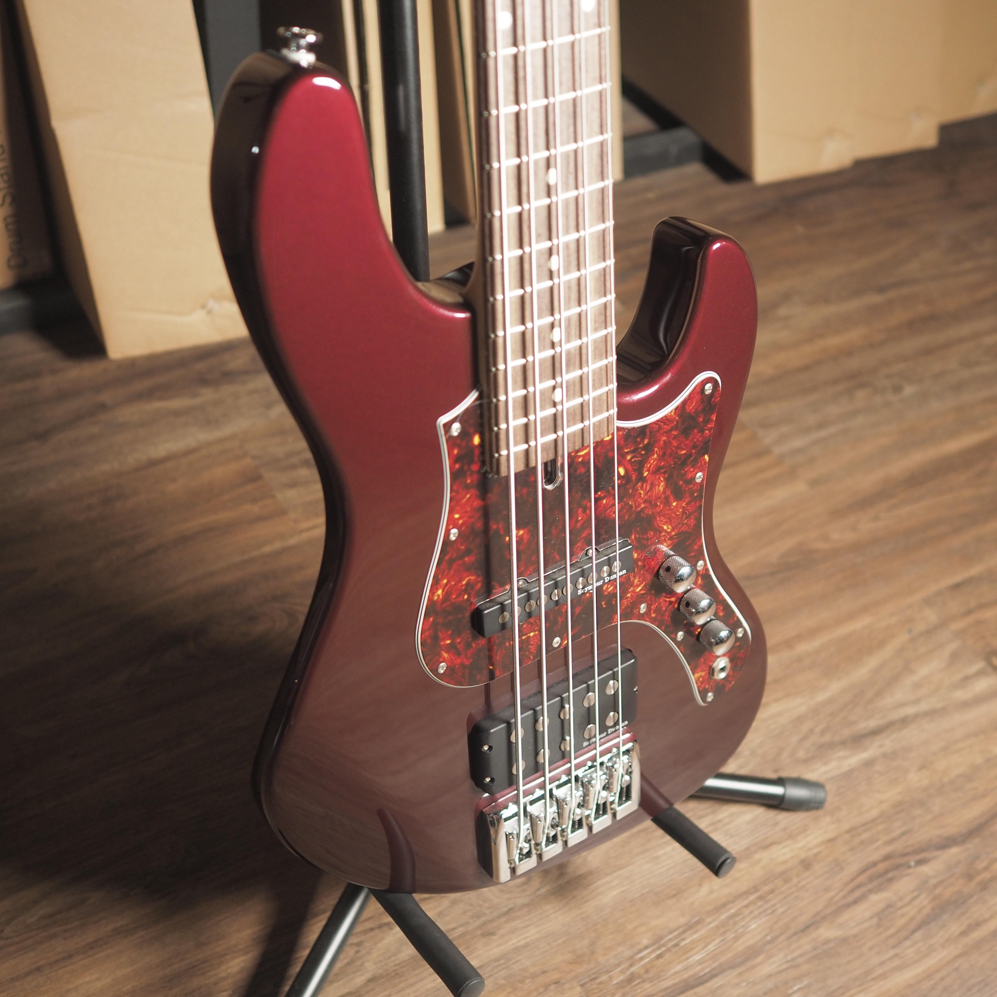 FUJIGEN FGN JMJ52ALR 5 Strings Electric Bass | 5 Senar Jazz Bass