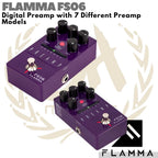 FLAMMA FS06 Digital Preamp Pedal Cabinet Simulation | Efek Gitar