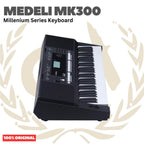 MEDELI MK300 61-Keys Millenium Series Keyboard Portable - MK-300 Keyboard Original Asli