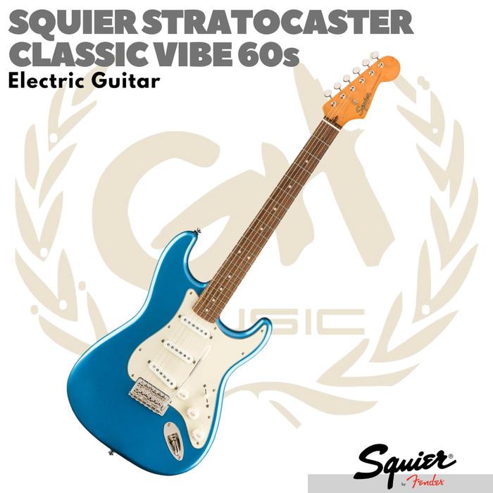 SQUIER STRATOCASTER CLASSIC VIBE 60s Electric Guitar | Gitar Listrik