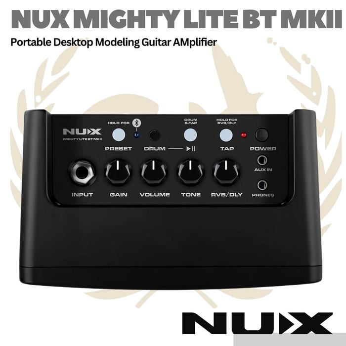 NUX Mighty Lite BT MKII Portable Guitar Amplifier - Ampli Gitar Mini