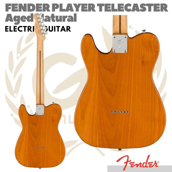 FENDER PLAYER TELECASTER - AGED NATURAL Electric Guitar | Gitar