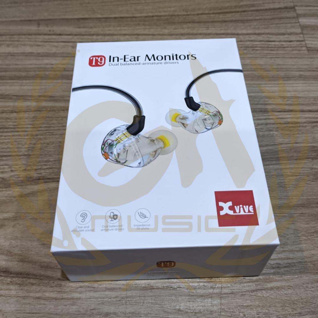 XVIVE T9 Dual Balanced Armature Drivers in Ear Monitor Earphone