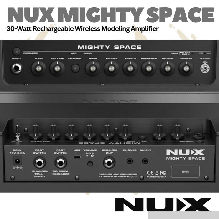 NUX Mighty Space Portable Wireless Modeling Amplifier - Ampli Gitar