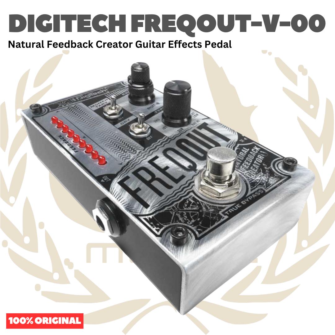 DIGITECH FREQOUT-V-00 Natural Feedback Creator Guitar Effects Pedal - Efek Pedal Gitar Bass Original Asli