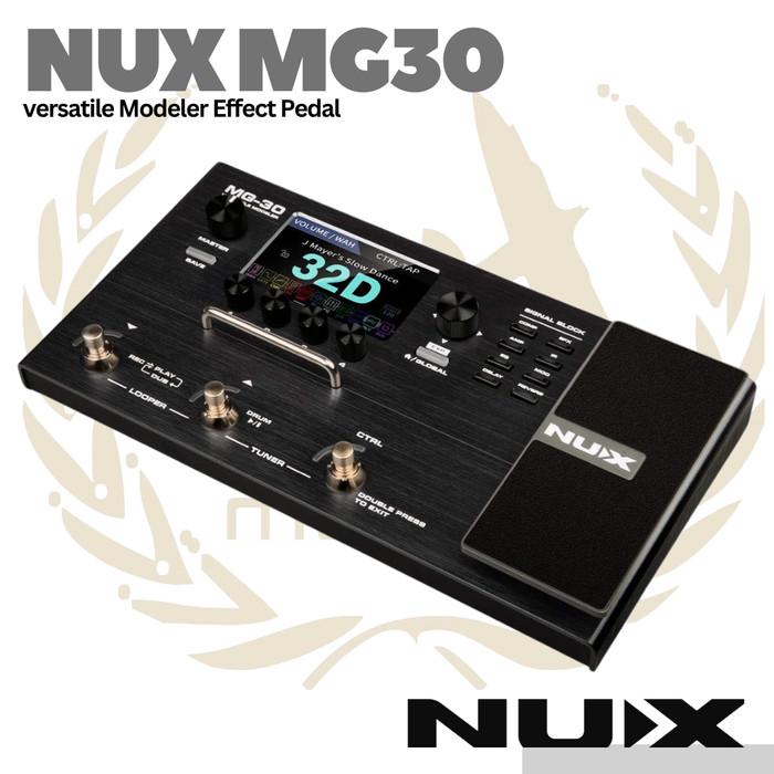 NUX MG30 Multi-Effect Pedal for Electric Guitar - Efek Gitar