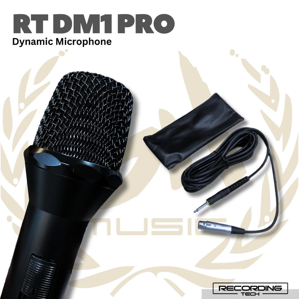 RT-DM1 PRO DYNAMIC MICROPHONE RECORDING TECH - Mic Dynamic