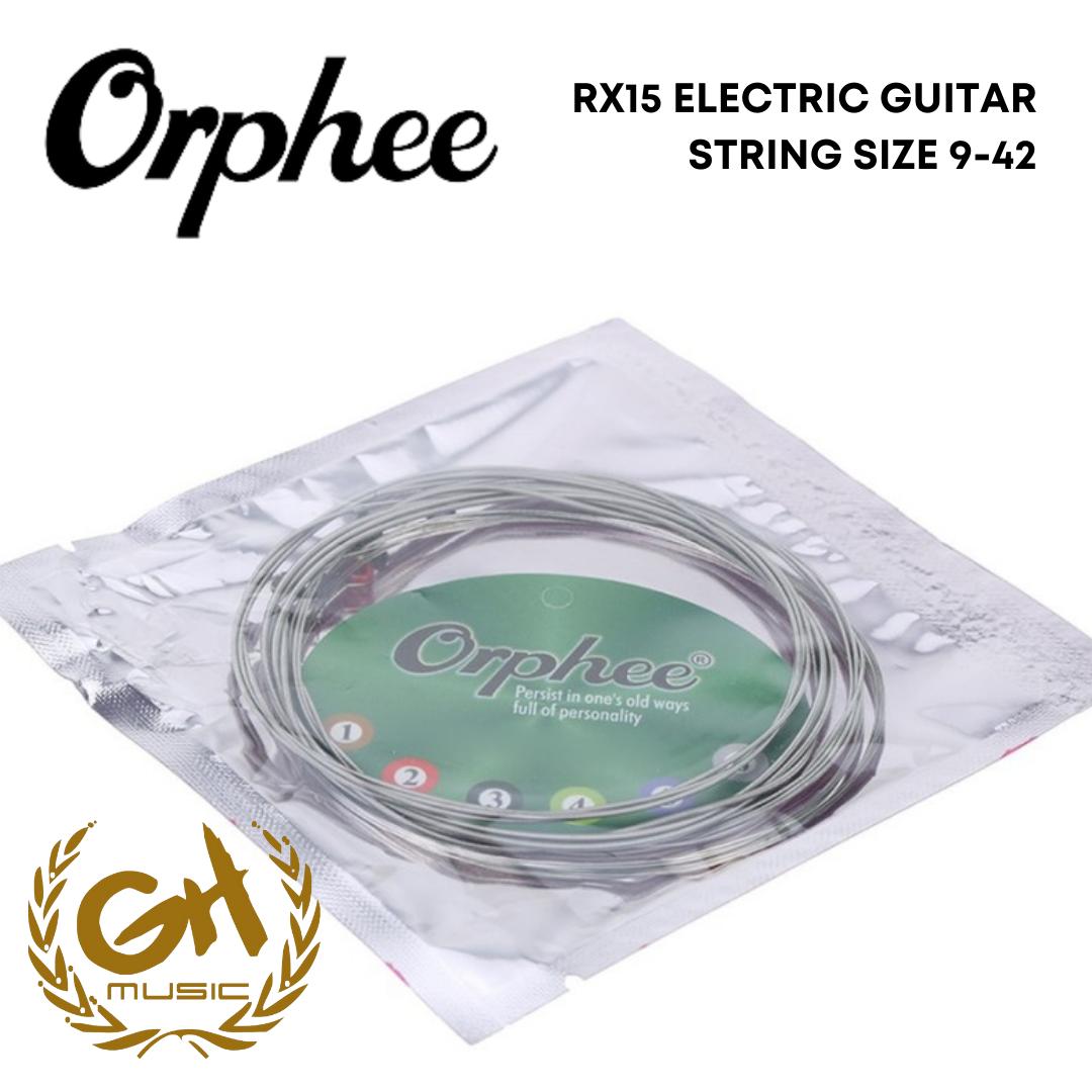 ORPHEE RX15 ELECTRIC GUITAR STRING, SIZE 9-42