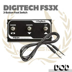 DigiTech FS3X 3-button Foot Switch