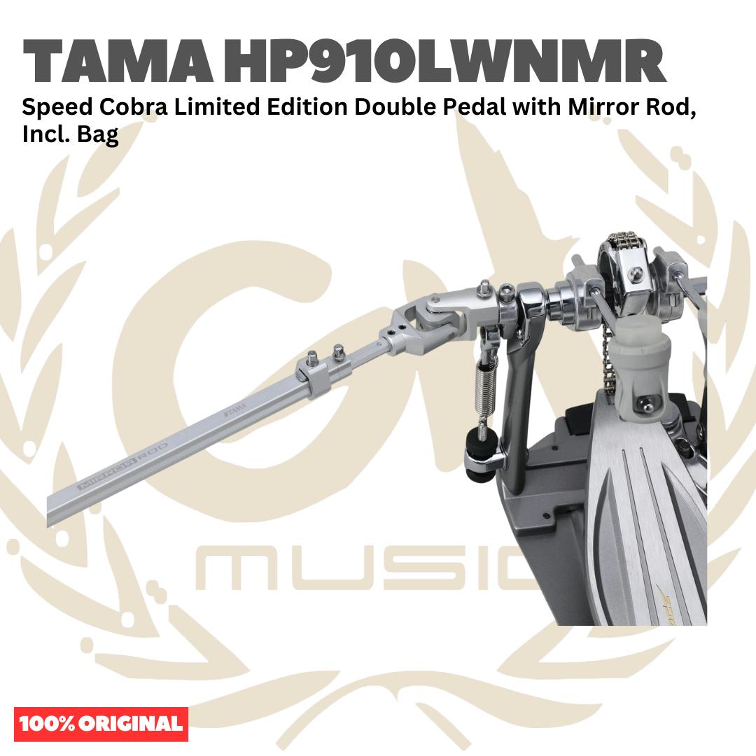 TAMA HP910LWNMR Speed Cobra Limited Edition Double Pedal with Mirror Rod - Dobel Pedal Kick Twin Pedal Drum