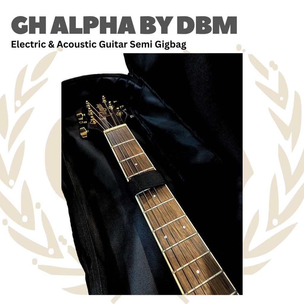 NB GH Alpha Electric By DBM Guitar Semi Gigbag - Tas Gitar Listrik Gitar Semi Gigbag GH Tas Gitar Elekrtik Semi Gigbag