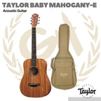 TAYLOR BT2-E Baby Mahogany-e Acoustic Electric Guitar + Bag | Gitar Akustik