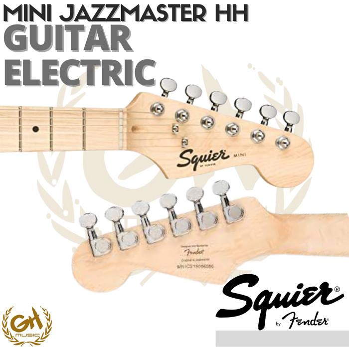 Squier Mini Jazzmaster HH Electric Guitar | Gitar Elektrik