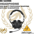 Behringer BB 560M Headphone with Built-in Microphone Bluetooth