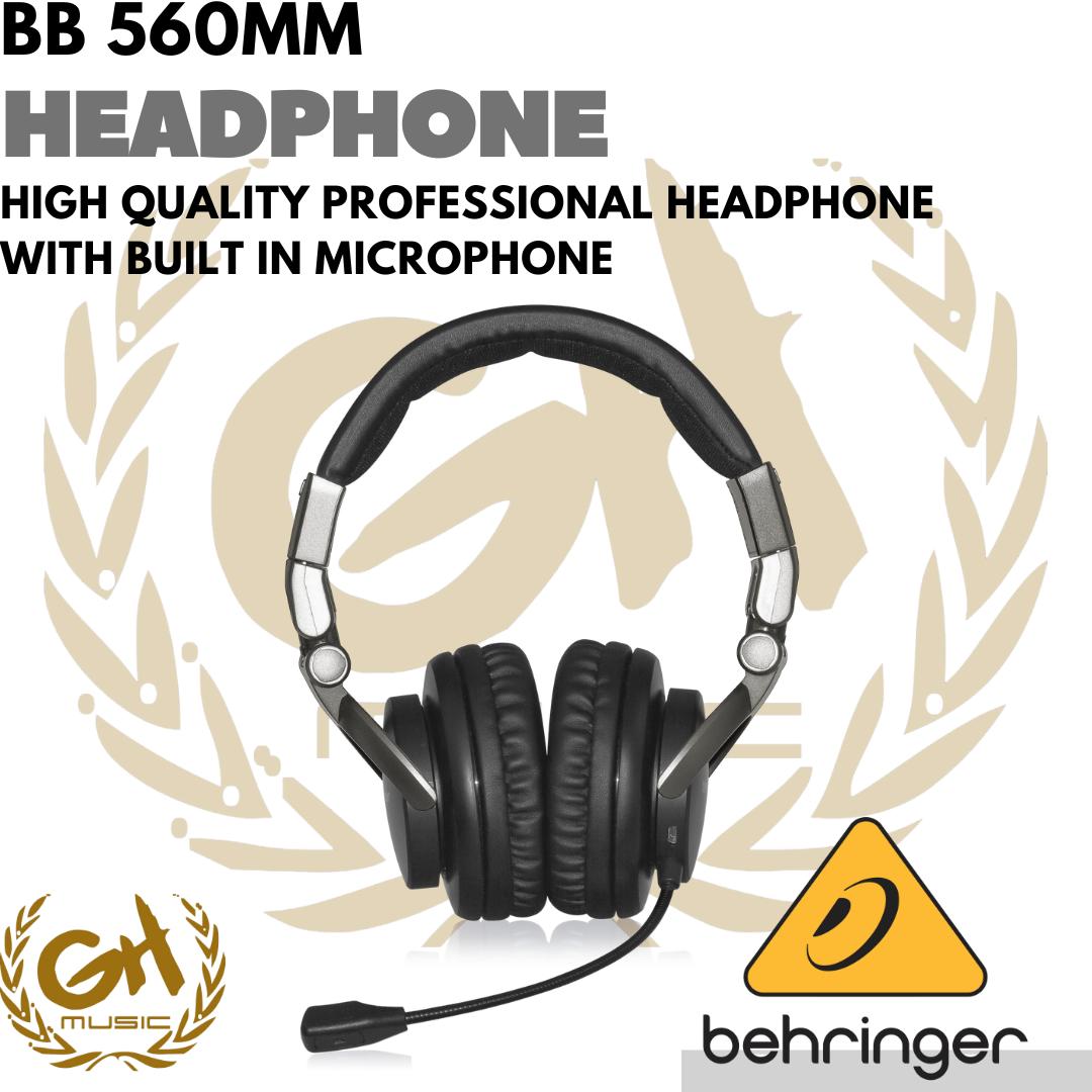 Behringer BB 560M Headphone with Built-in Microphone Bluetooth
