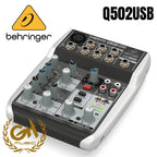BEHRINGER XENYX Q502USB MIXER AUDIO INTERFACE
