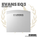 Evans EQ3 Bass Batter Drum Head - Membran Bass Drum