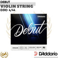 D'ADDARIO DEBUT VIOLIN SET 4/4 MEDiUM TENSION, D310 4/4M, SENAR BIOLA