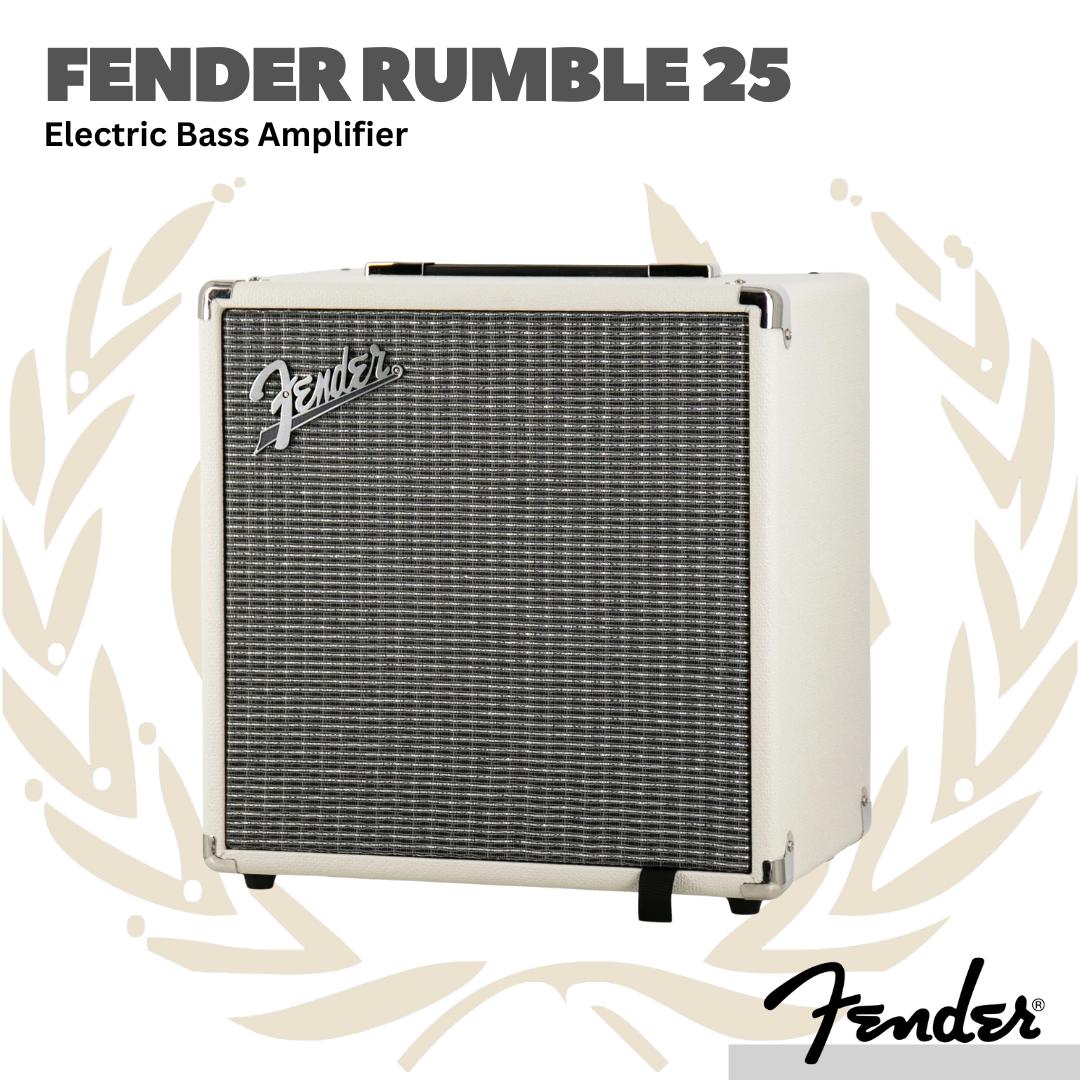 Fender Rumble 25 V3 Bass Amplifier | Ampli Bass Elektrik Original