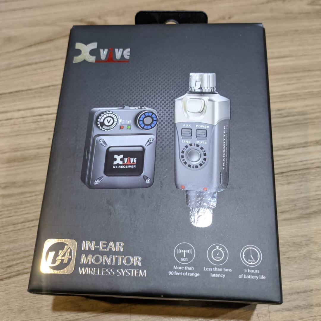 XVIVE U4 In Ear Audio Monitor Wireless System