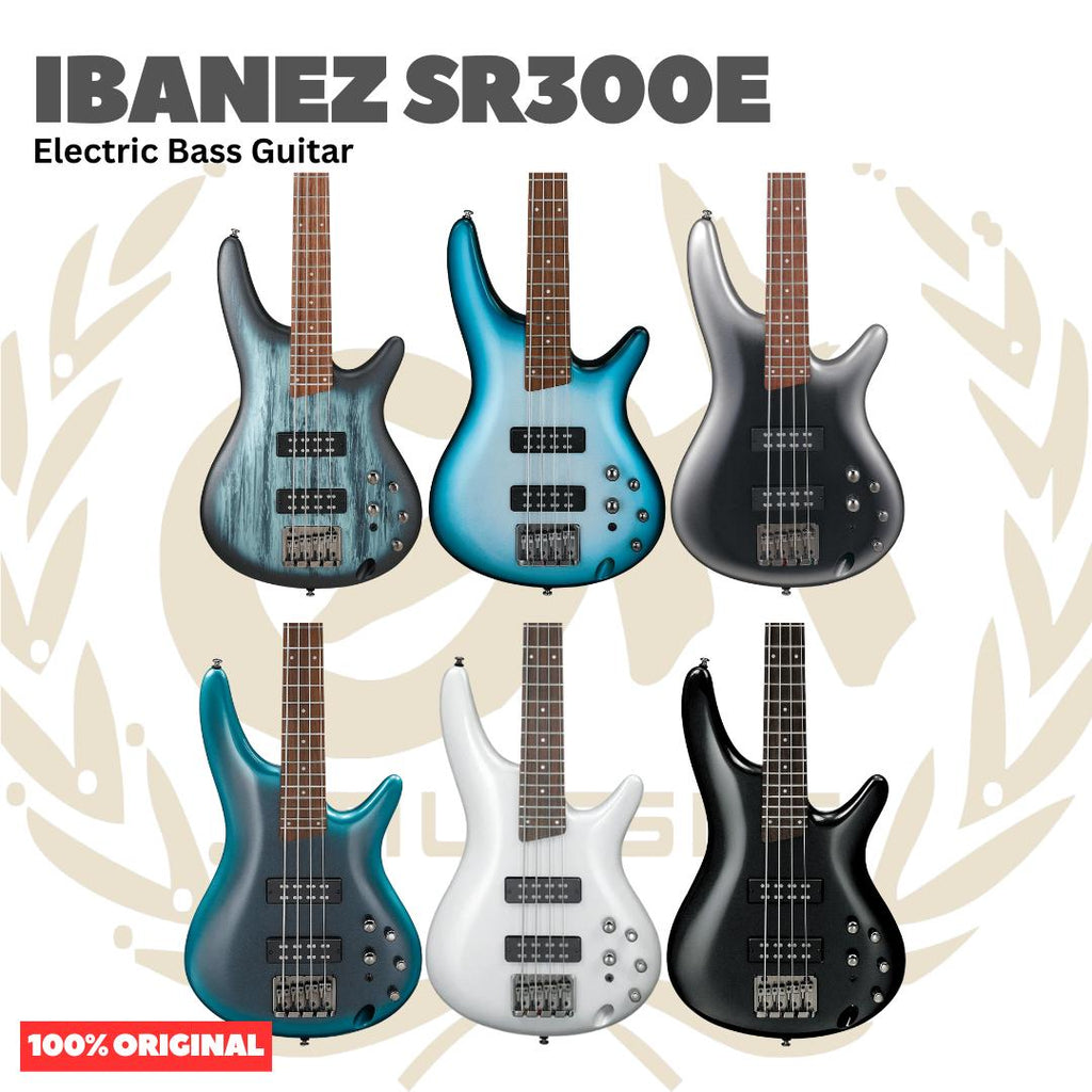 IBANEZ SR300E Electric Bass | Bass Elektrik Soundgear SDGR SR 300 Original Asli