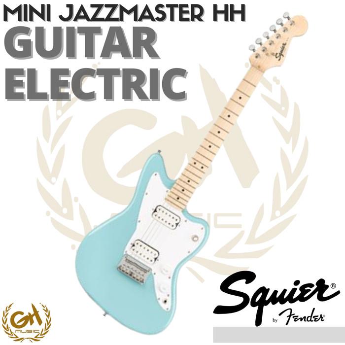 Squier Mini Jazzmaster HH Electric Guitar | Gitar Elektrik