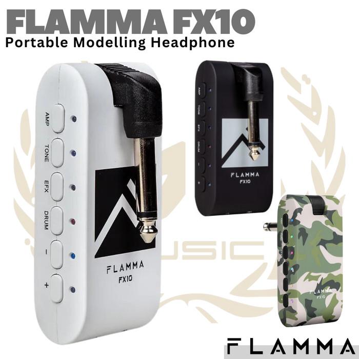 FLAMMA FX10 Portable Effect Guitar Headphone Amplifier | Efek Gitar