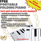MIDIPLUS FP88 PORTABLE FOLDING PIANO LIPAT BUAT LATIHAN DAN RECORDING