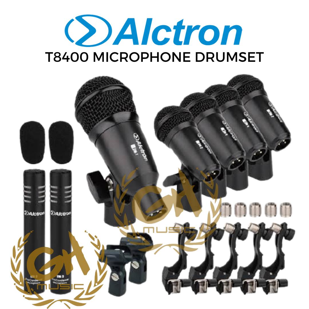 ALCTRON T8400 MICROPHONE DRUMSET