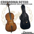 CREMONA SC-130 Premier Novice Cello Outfit 4/4 | SC130