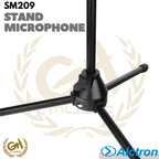 ALCTRON SM209 STAND MICROPHONE - STAND MIC SM 209