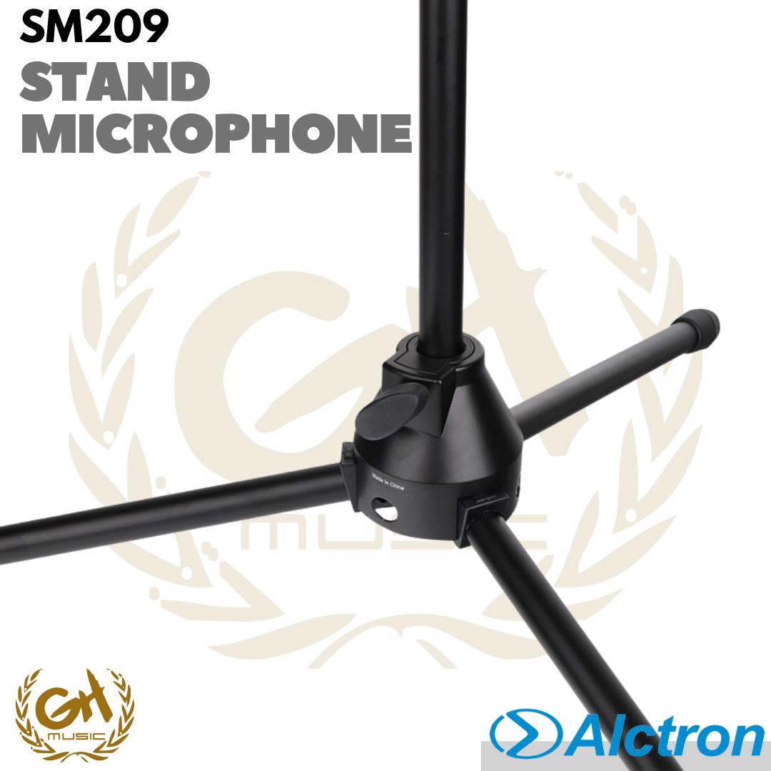 ALCTRON SM209 STAND MICROPHONE - STAND MIC SM 209