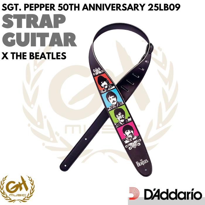 D'ADDARIO X THE BEATLES VEGAN FRIENDLY GUITAR STRAP - STRAP GITAR