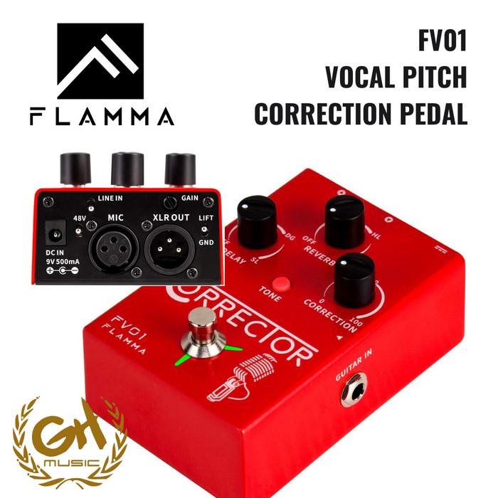 FLAMMA FV01, VOCAL PITCH CORRECTION PEDAL
