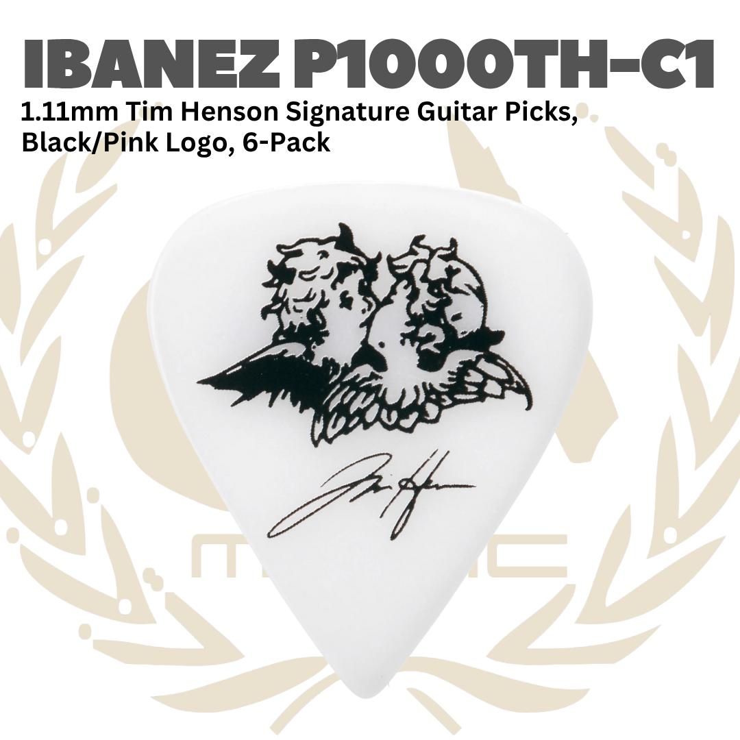 Ibanez P1000TH-C1 Tim Henson Signature Guitar Picks, 6 Pack - Pik Gitar P1000THC1