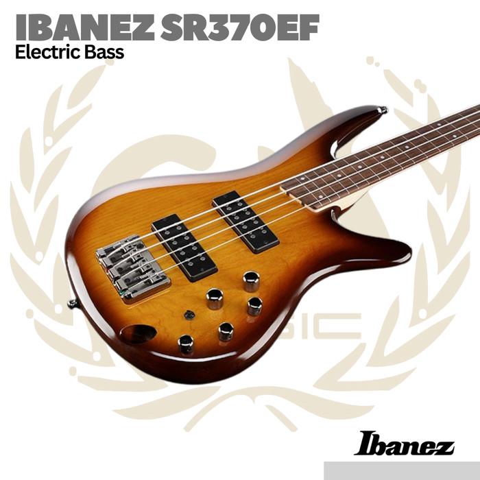 Ibanez SR370EF Electric Bass Fretless - Bass Elektrik