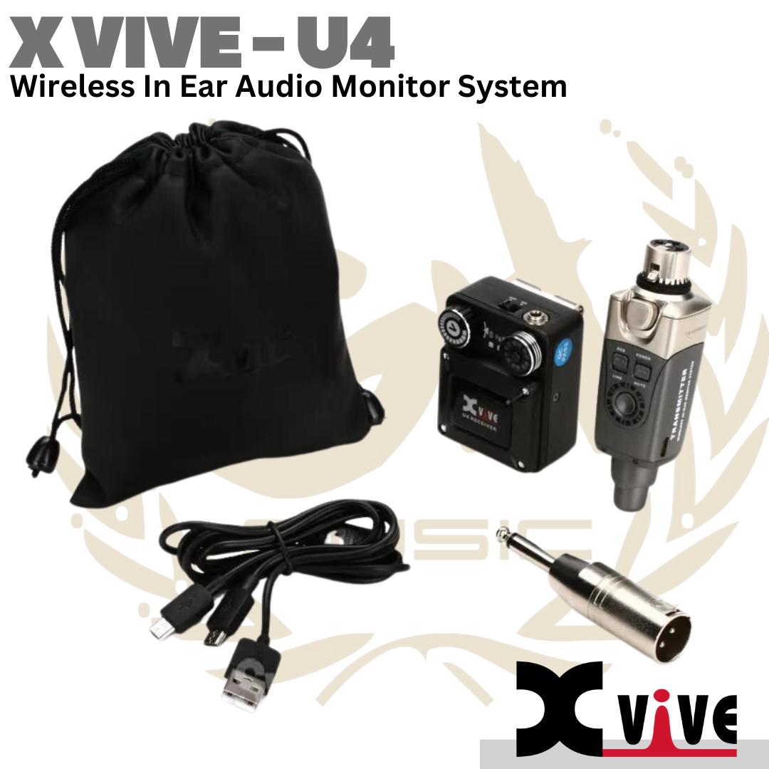 XVIVE U4 In Ear Audio Monitor Wireless System