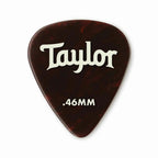Taylor Celluloid 351 Picks, Tortoise 12-Pack - Pick Gitar Bass