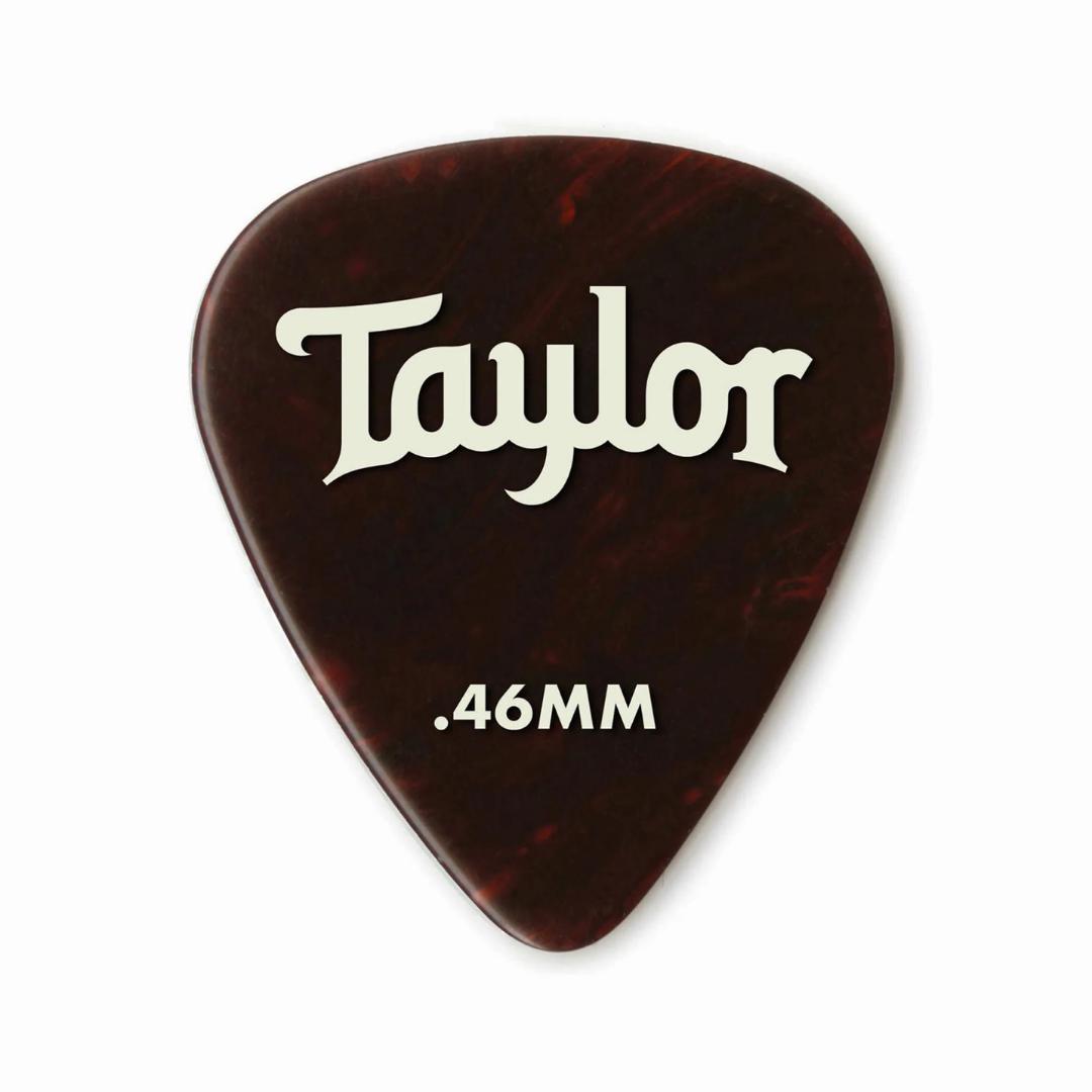 Taylor Celluloid 351 Picks, Tortoise 12-Pack - Pick Gitar Bass