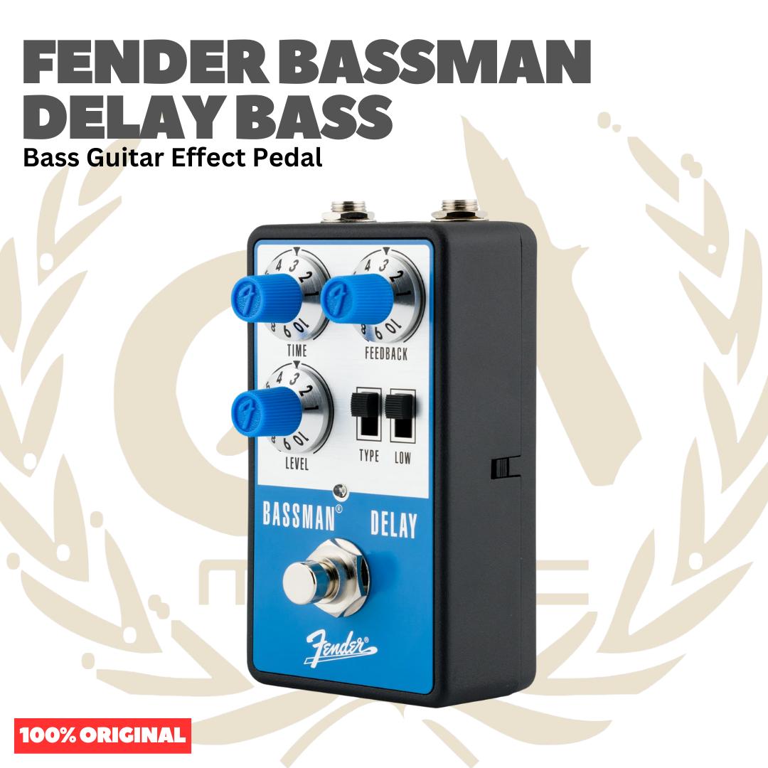 Fender Bassman Delay Bass Guitar Effects Pedal - Efek Pedal Gitar Bass