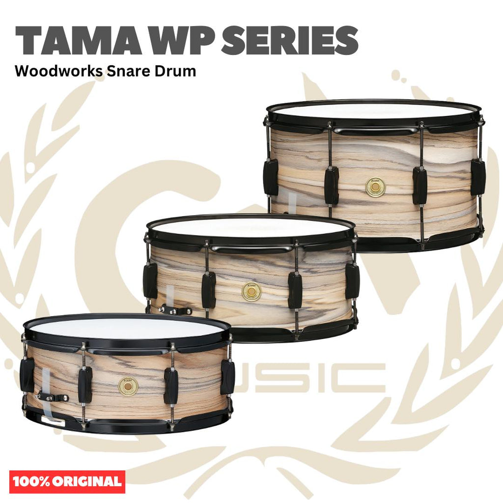 TAMA WP Series Woodworks Snare Drum - Senar Drum