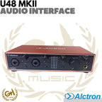ALCTRON U48MKII AUDIO INTERFACE, SOUNDCARD ALCTRON U48 MK2