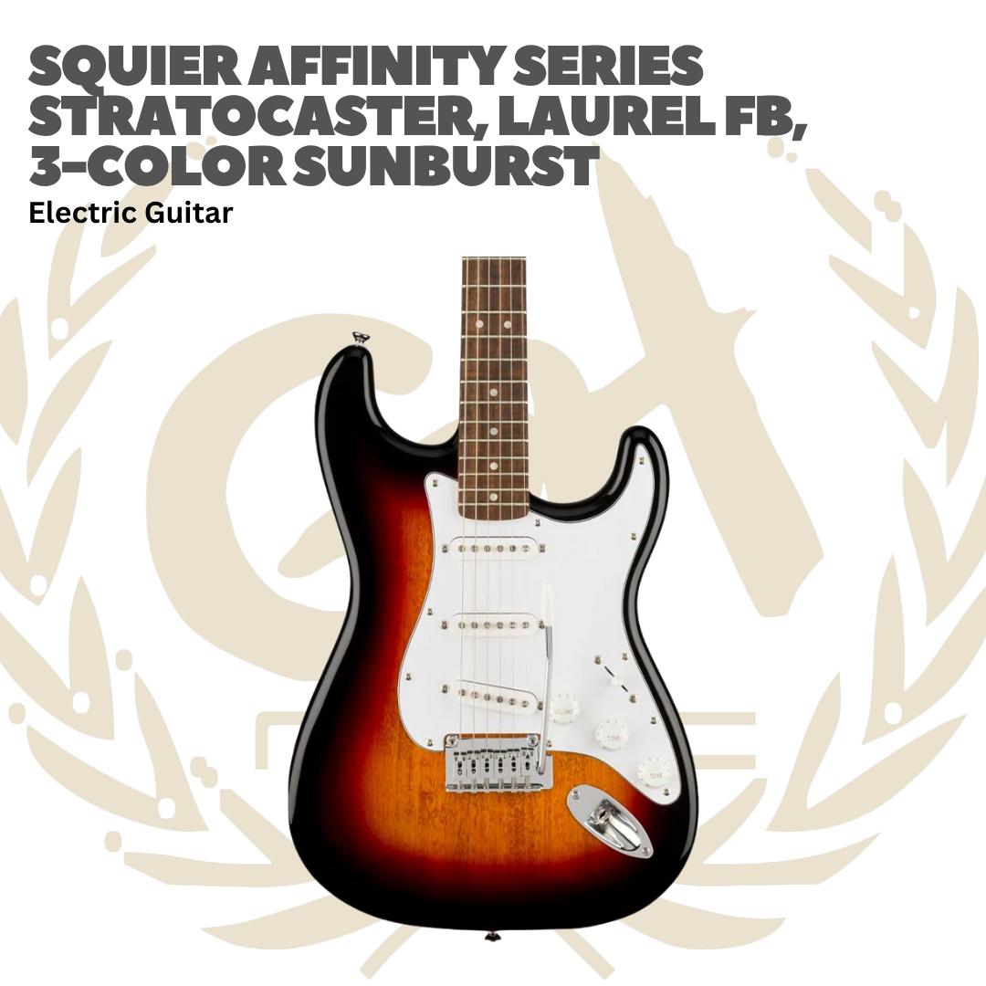 SQUIER AFFINITY SERIES STRATOCASTER ELECTRIC GUITAR - GITAR LISTRIK ELEKTRIK ORIGINAL