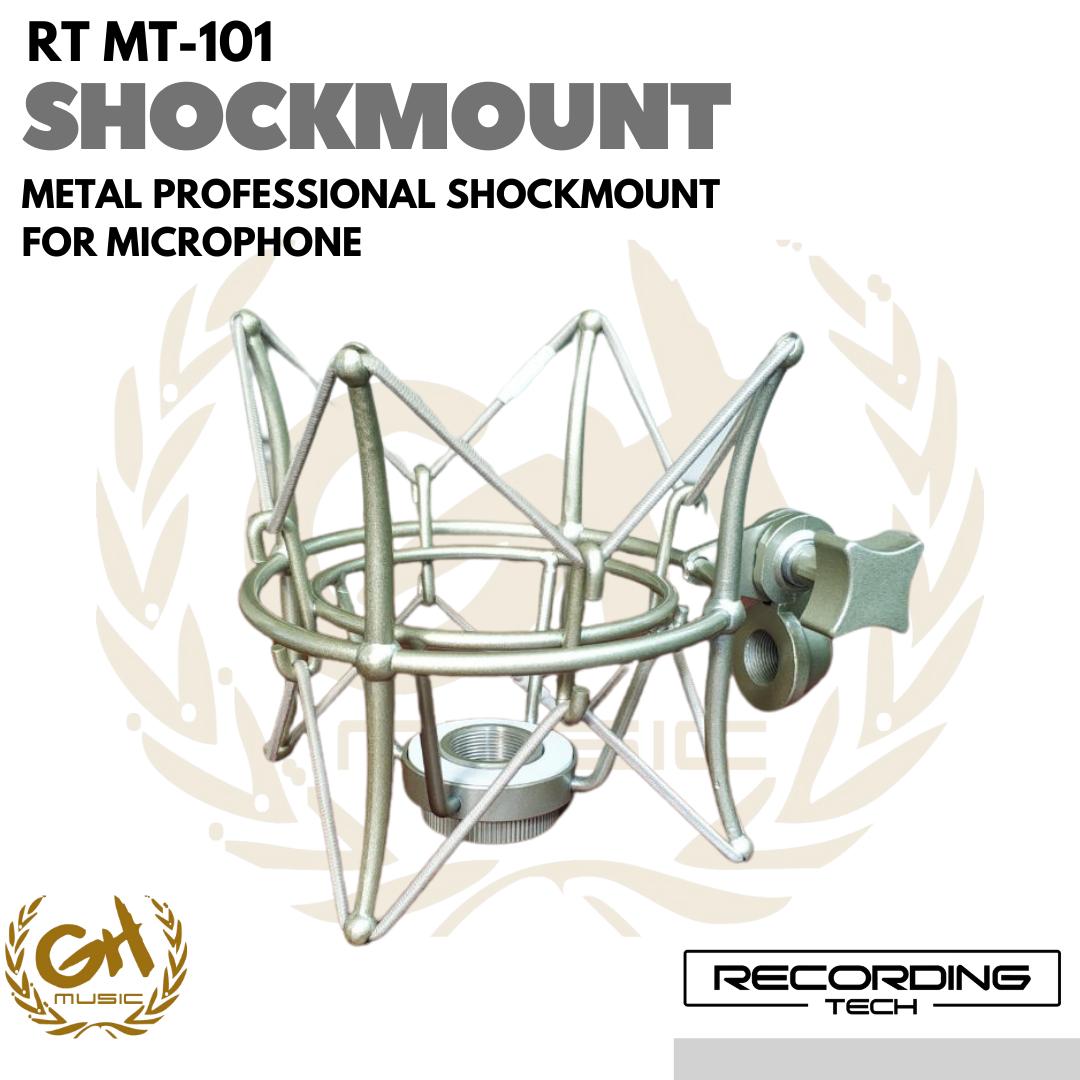 RECORDING TECH MT-101 METAL PROFESSIONAL SHOCKMOUNT FOR MICROPHONE