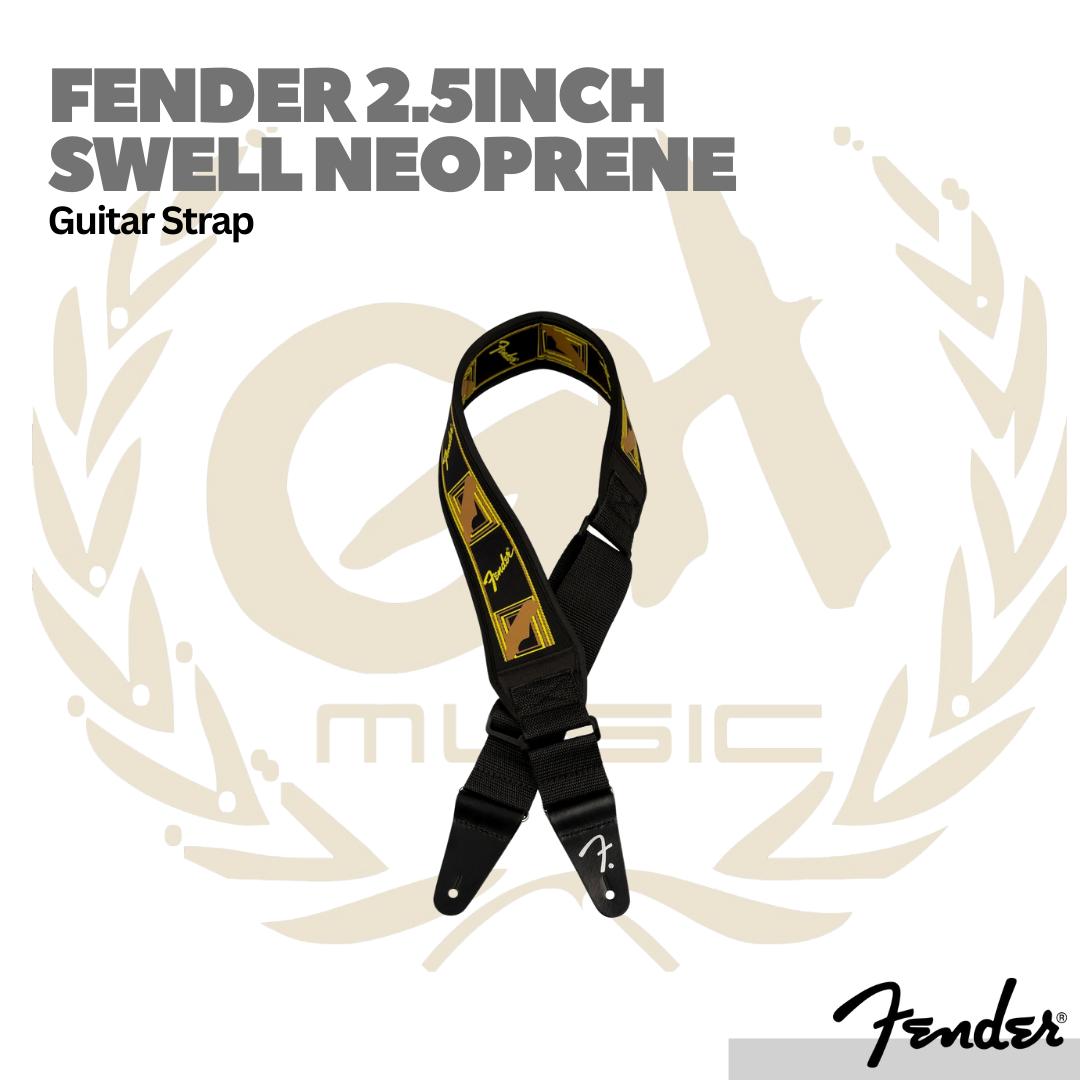 Fender 2.5inch Swell Neoprene Guitar Strap | Strap Gitar Original