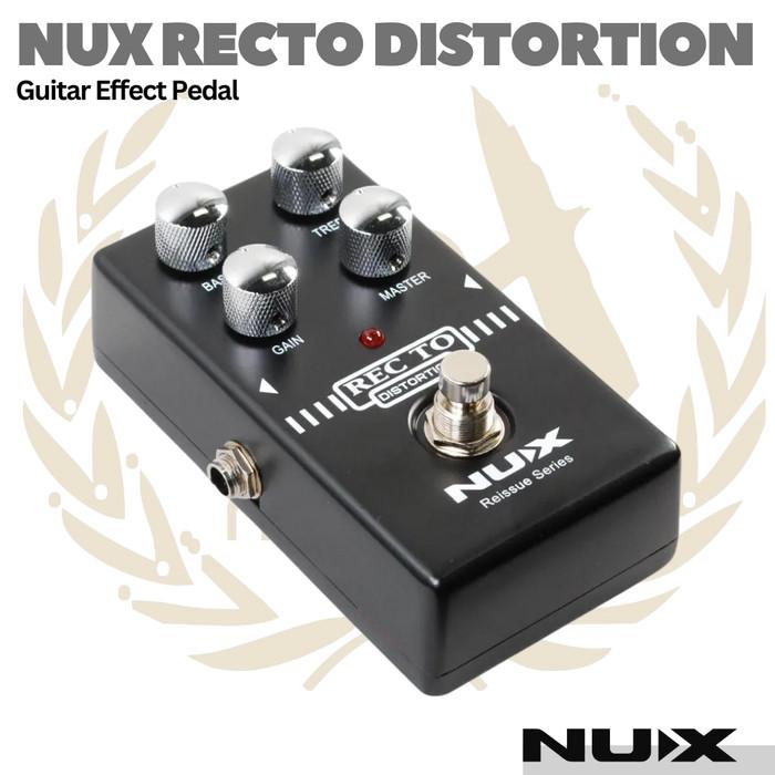 NUX RECTO Distortion Guitar Effect Pedal - Efek REC TO Gitar